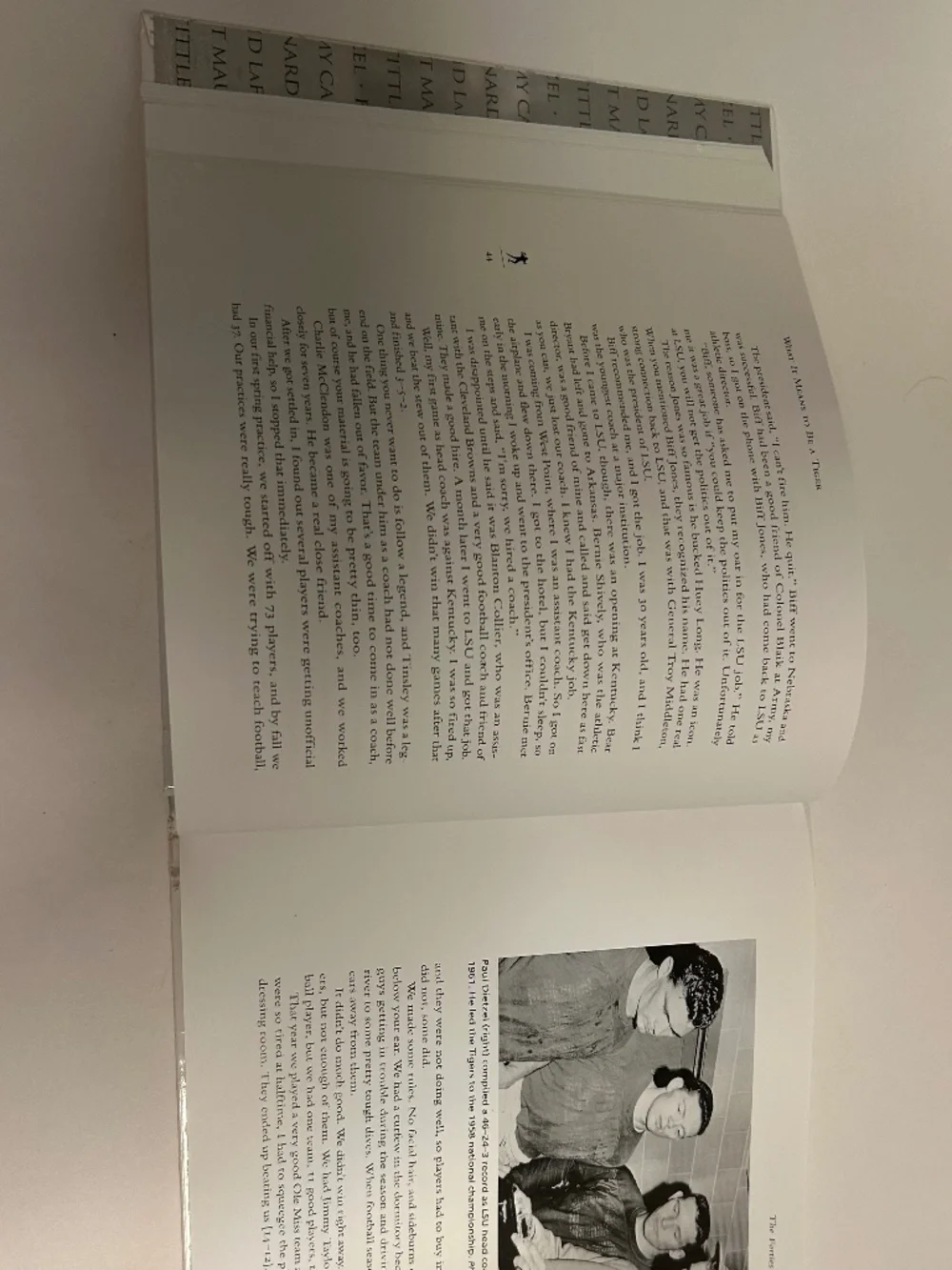 What It Means to Be a Tiger by Ray Glier | Hardcover LSU Book | Like New